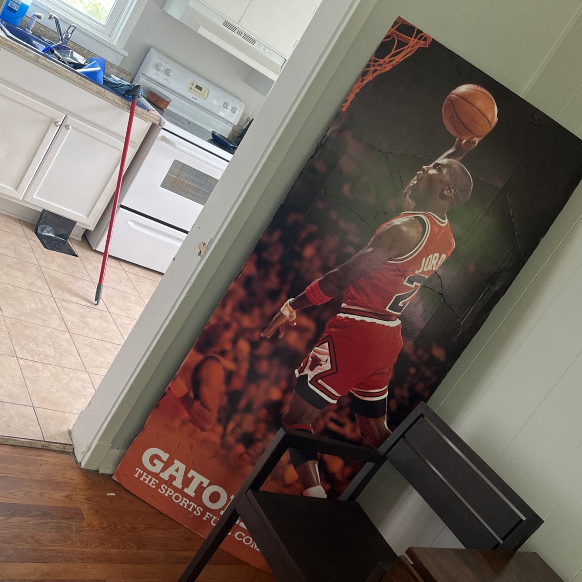 Vintage Michael Jordan 6” Cardboard Poster