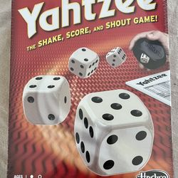 Yahtzee Board Game New Still Sealed 