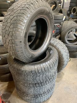 285/70/17 lt used set of 4 matching