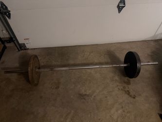 50lb with barbell