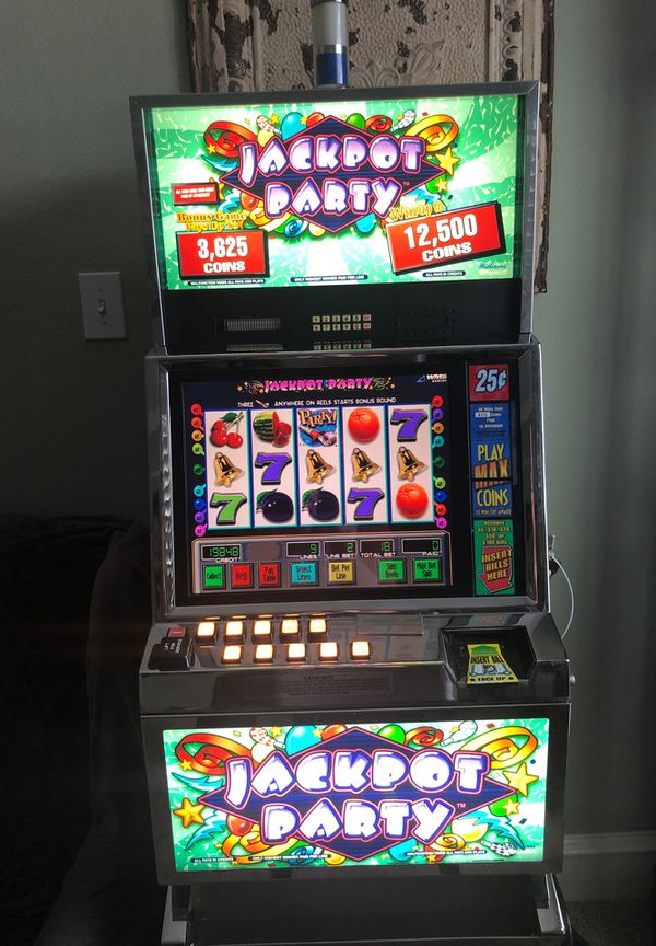 jackpot party slot machine for sale