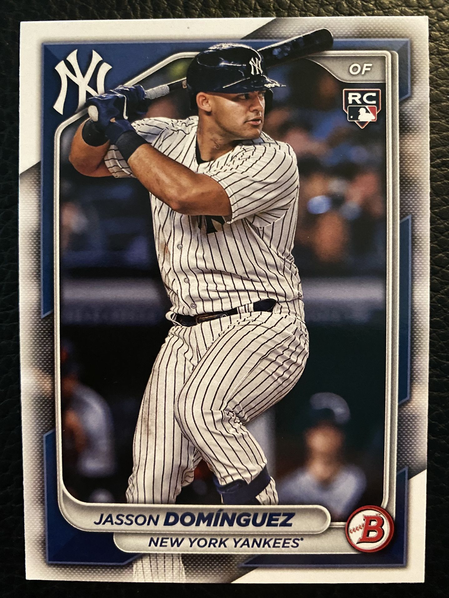 Jasson Dominguez 2024 Bowman Baseball #17 ROOKIE CARD! YANKEES!