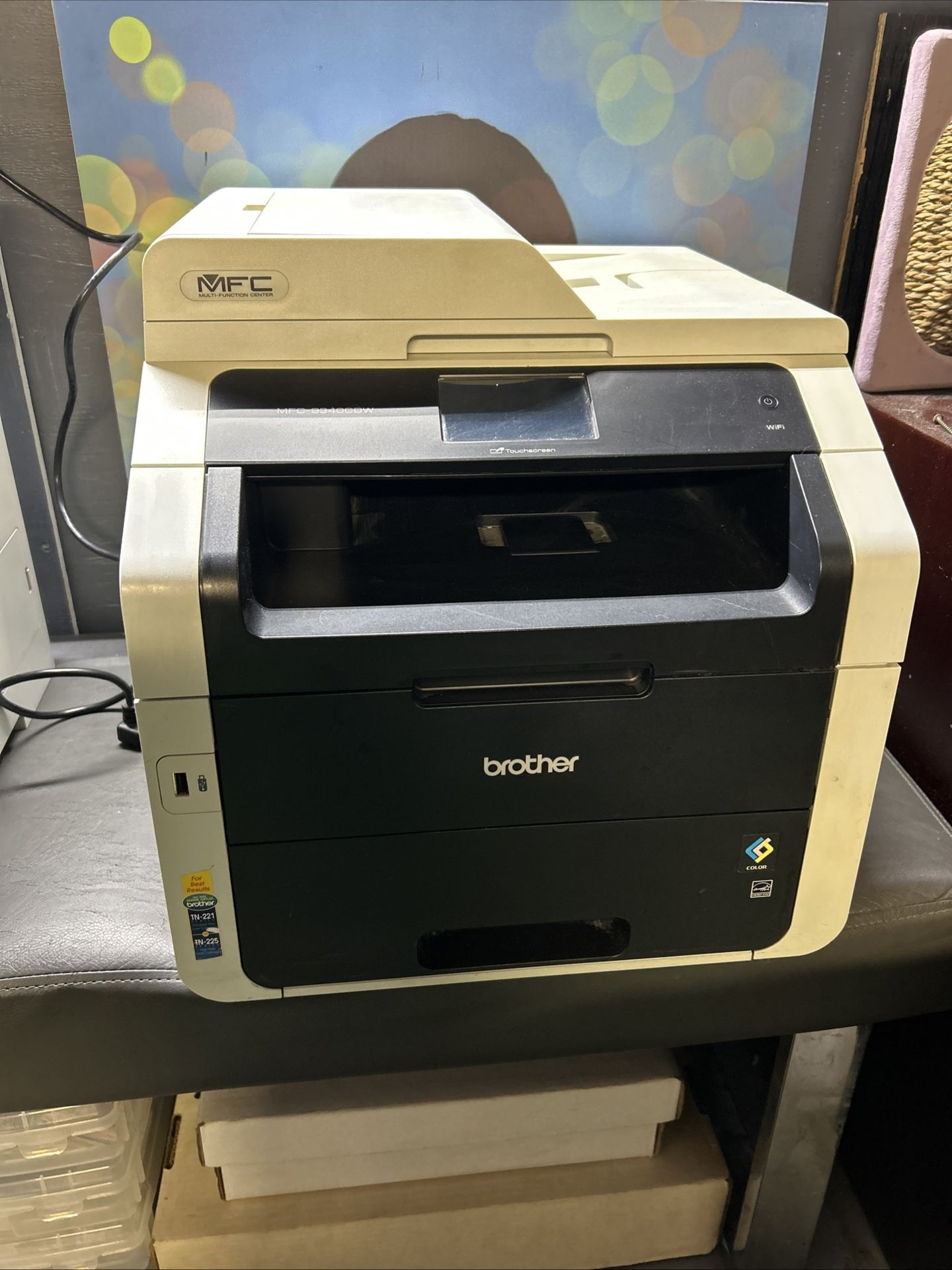  Brother All-in-One Printer model No. MFC-9340CDW