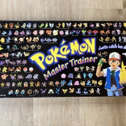 Pokemon Master Trainer Board Game 1999 Edition