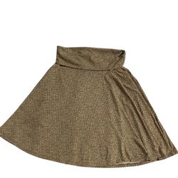 Max Studio Flowy Skirt 