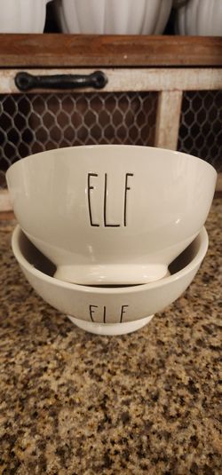 Elf Rae Dunn Bowls 