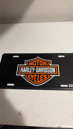 Harley-Davidson Bar & Shield License Plate