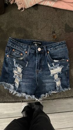 Almost Famous Distressed Denim Jean Shorts