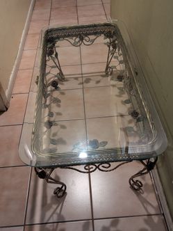 Bronze coffee table