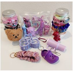 256 PCS Hair Accessories Keychains Lippie Bundle Set CLEARANCE SALE