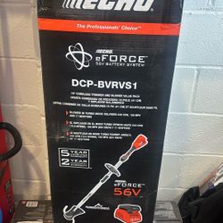 ECHO  56V cordless Battery 16in . String Trimmer And 151MP 526 CFM Blower Combo Kit!