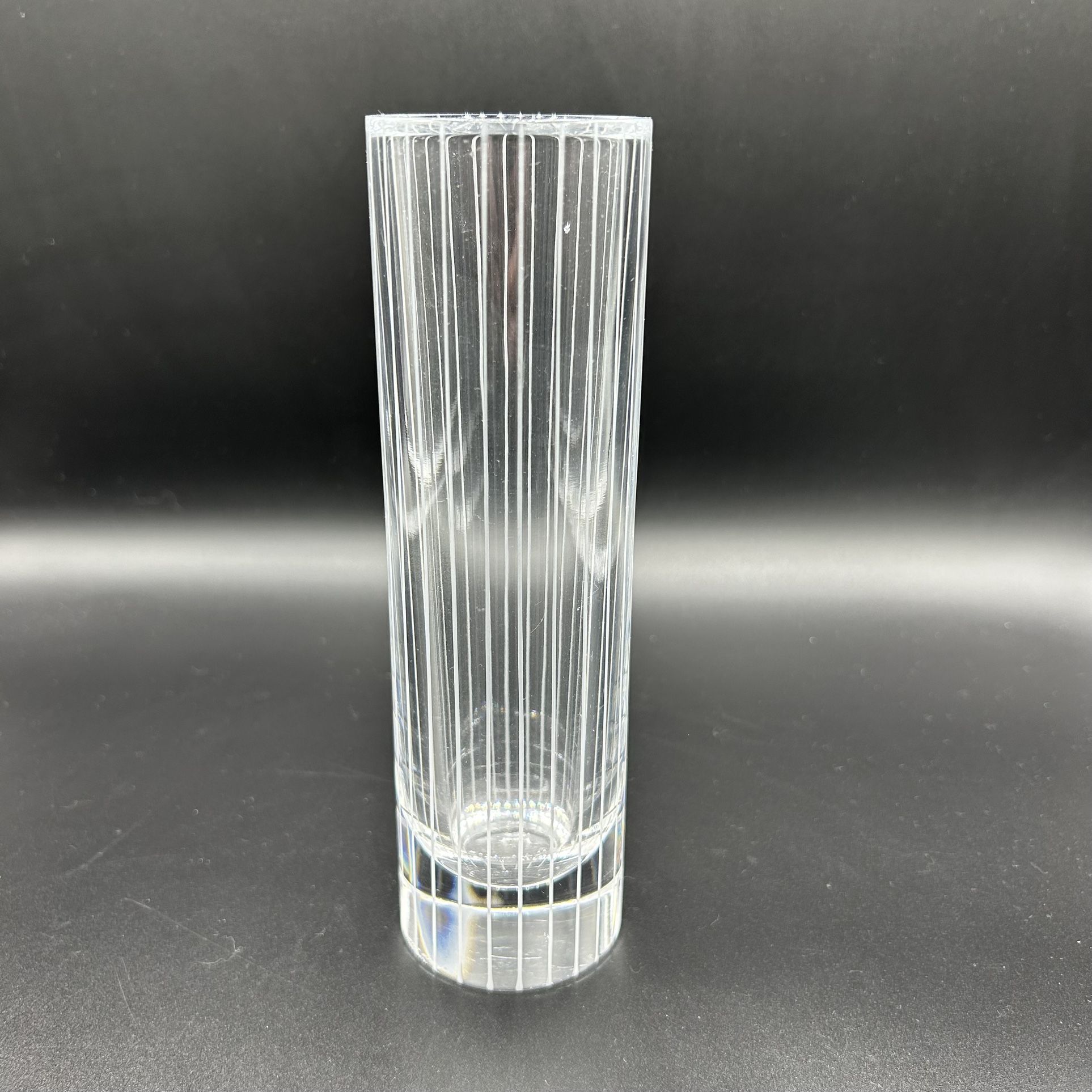 Kate Spade New York Lenox Marlborough Street Bud Vase Crystal 7.5”.