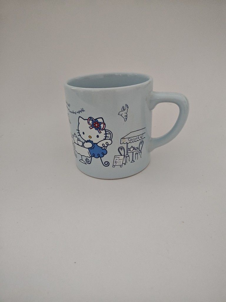 Sanrio Hello Kitty French Cafe ceramic coffee mug