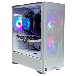 WHITE GAMING DESKTOP | RYZEN 5 | 16GB DDR4 | 1TB SSD | RTX 3060 Ti | LAN | UD431