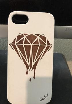 iPhone 6 case plastic wood