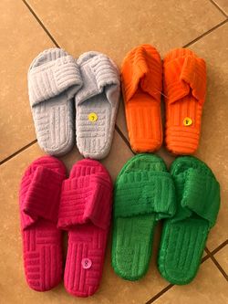 Terry Cloth Sandals for $5 each pair