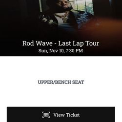 Rod Wave Tickets Lexington ,Ky