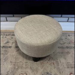 Joveco Small Foot Rest Stool Ottoman, Line Round Short Low Foostool For Chair, Under Office Desk