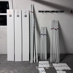ClosetMaid Heavy-Duty Garage or Closet Shelving System – Full Set (Brand New)