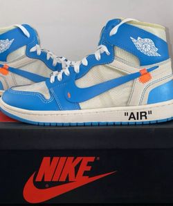Size 10 - Jordan 1 Retro OG x Off-White High UNC 
