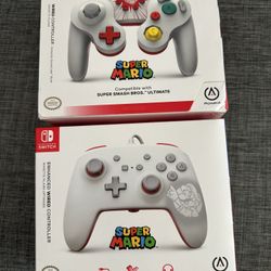 Super Mario Nintendo Switch Controllers