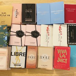 New Perfume Lot Sample Travel Size Authentic High End Designer 18 Lot 1