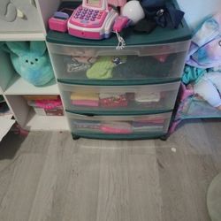 Plastic Drawer Cart