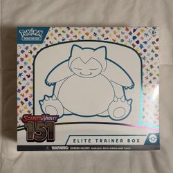 Pokemon TCG S&V 151 Elite Trainer Box Sealed *no rips/tears*