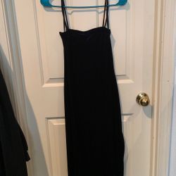 Blue Velvet Formal Dress