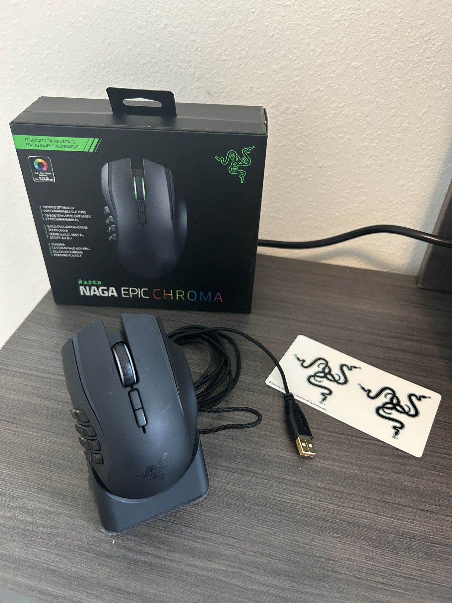 Gaming Wireless Mouse Razer Naga