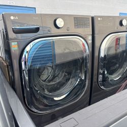 Stackable LG Gas washer and dryer