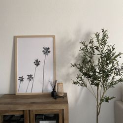 Framed Palm Tree Print