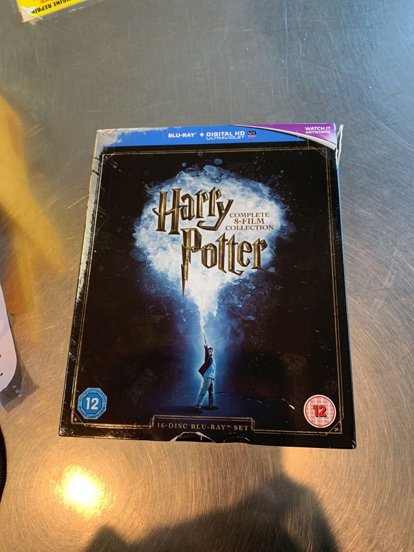 Harry Potter 8 film blue ray