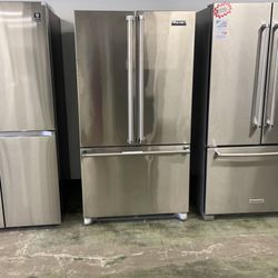 Viking French Door Refrigerator Stainless Steel