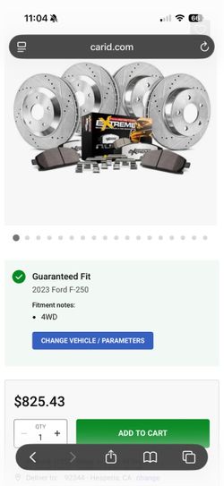2023 ford raptor gen 3 full brakes