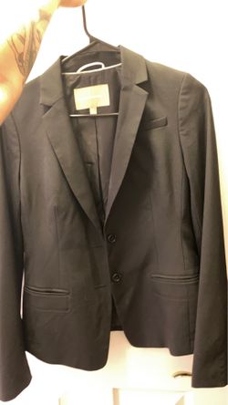 Black blazer banana republic