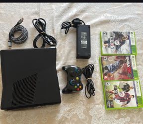 Xbox 360 Console Bundle with Games and Accessories