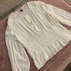 New Womens Long Sleeve Blouse 