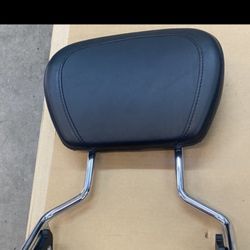 Removable Harley Passenger Backrest