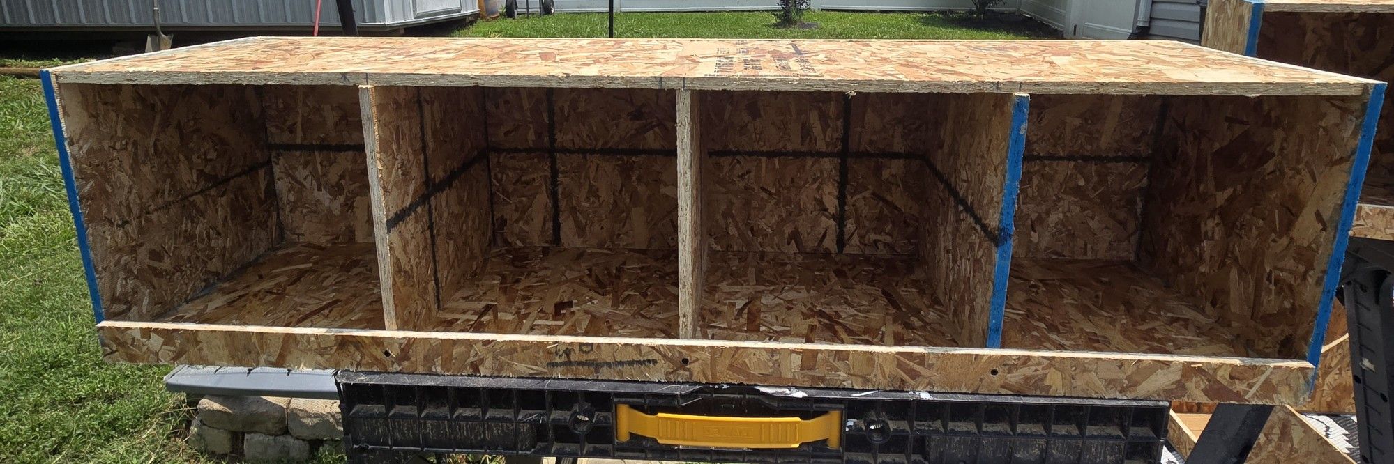 Chicken 4 Hole Nesting Box