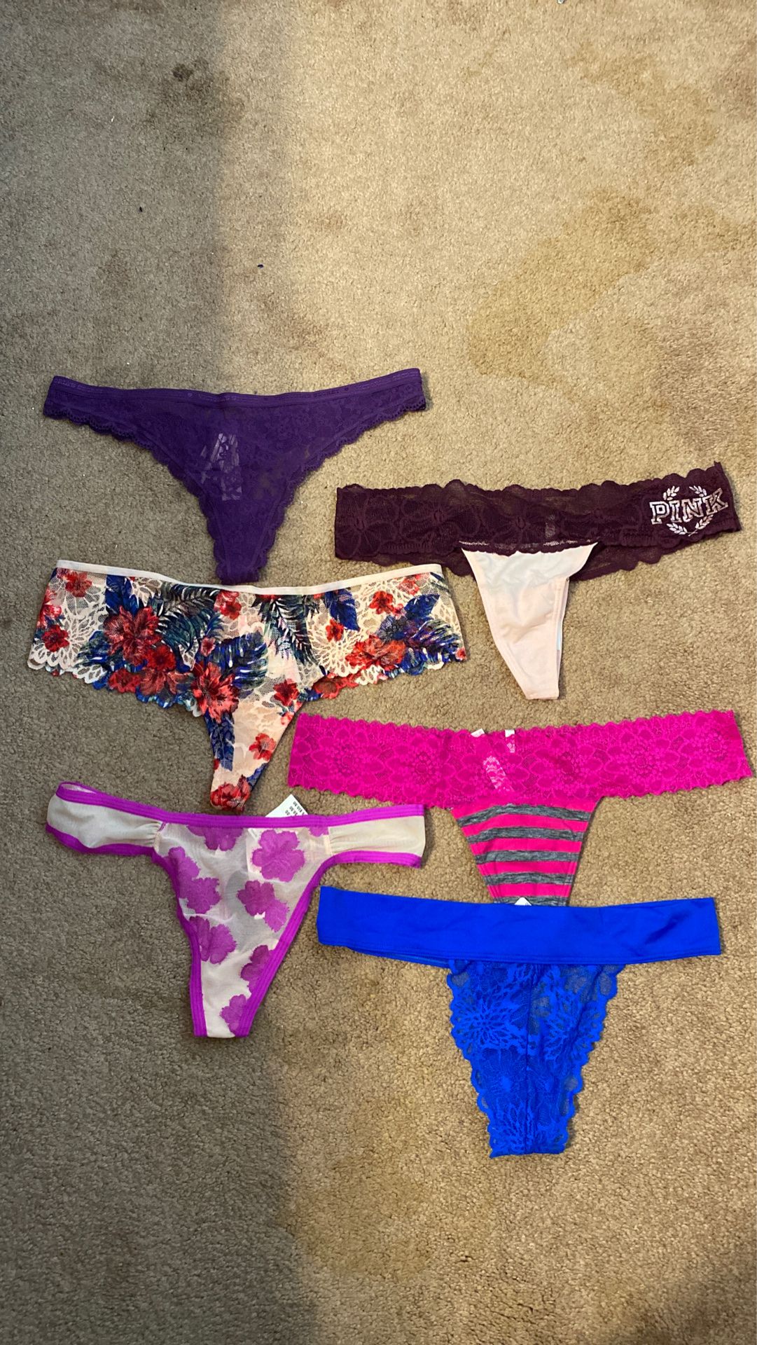 Victoria Secret Thongs Size M