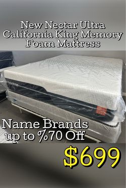 New Nectar Ultra California King Memory Foam Mattress