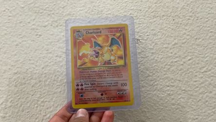 Charizard legendary collection Pokémon Card in Sleeve