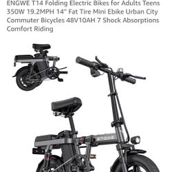 ELECTRIC BIKE ENGWE-T14