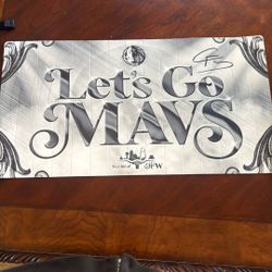 Coopper Flagg signed poster.