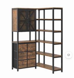 Industrial Style Storage Shelf / Bookcase