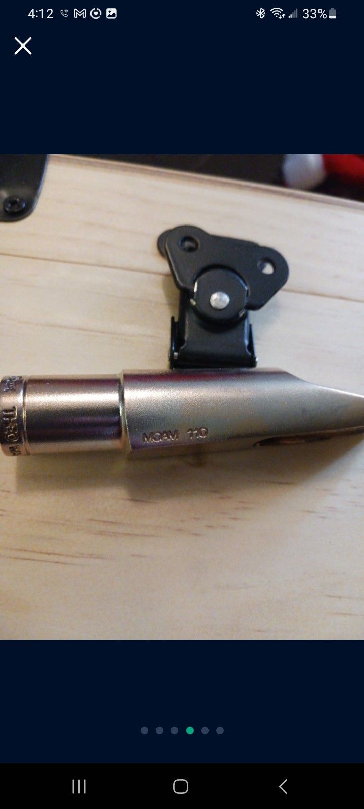 Tenor Saxophone Mouthpiece *For Sale Or Trade*