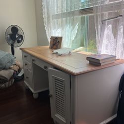 Vintage Desk With Chair