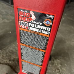 1500 Lbs Engine Stand