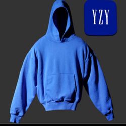 Gap x Yeezy YZY Hoodie Jacket  Blue Size Large Adult  - New